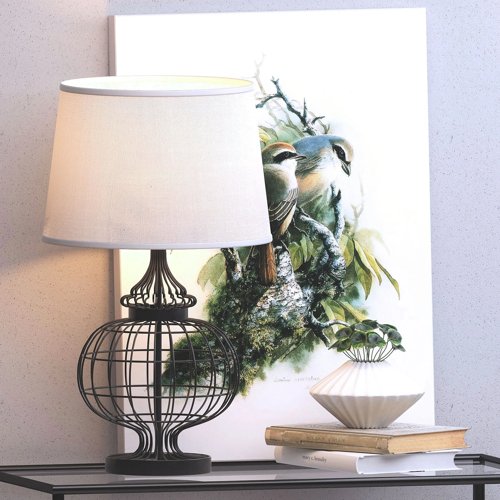 lighting - Table with lamp 88 3D Model