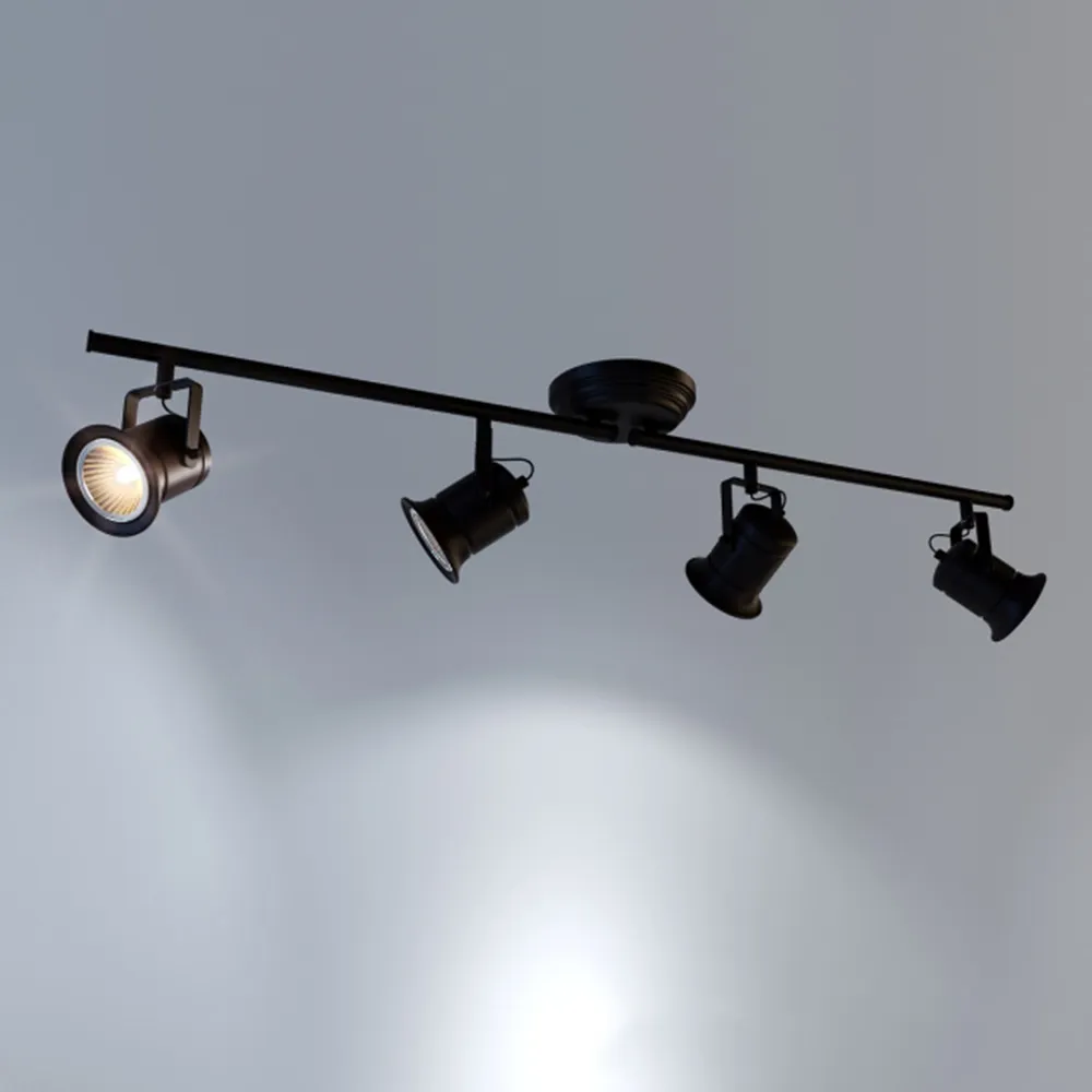 lighting - Technical light with controllable color 3D Model