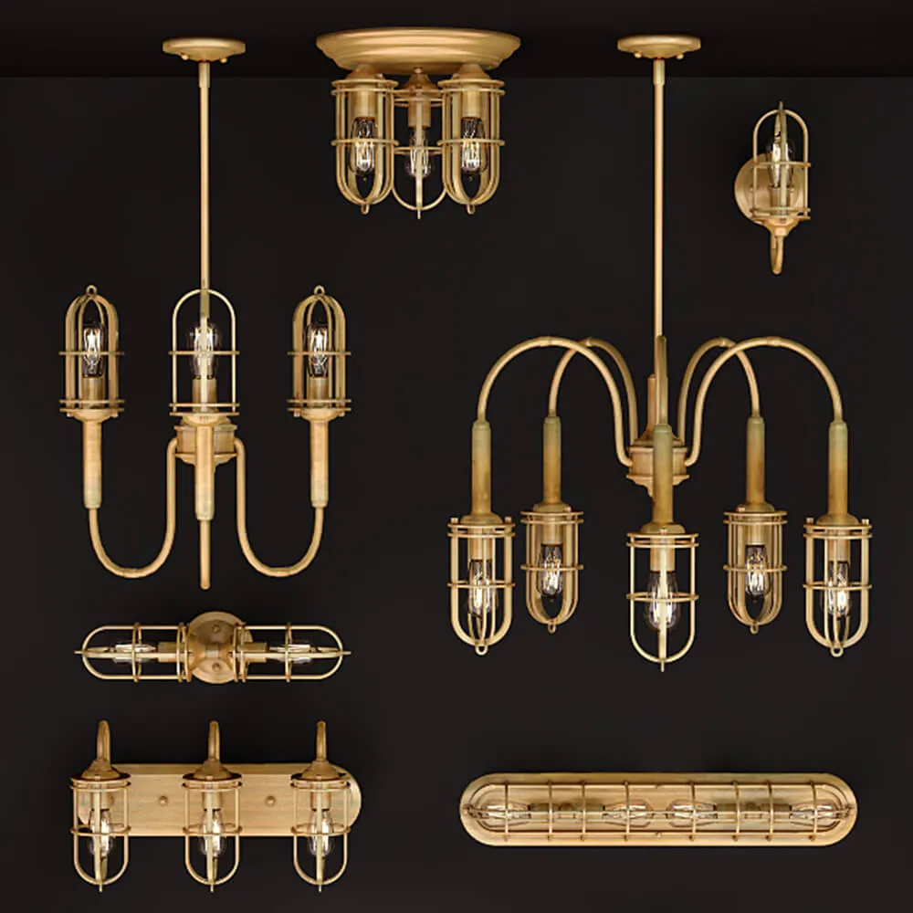 lighting - Technical lights from Urban Renewal 3D Model