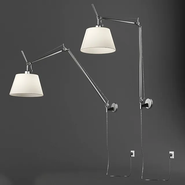 lighting - Tolomeo Mega Parete 3D Model