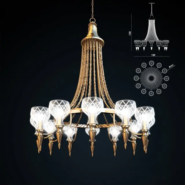 lighting - Visionnaire Eclipse 3D Model