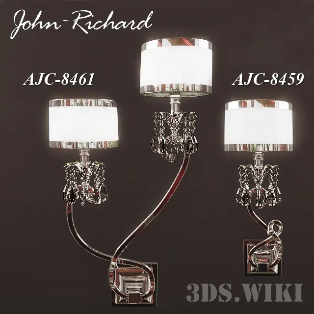 lighting - Wall lamp by John Richard. 3D Model