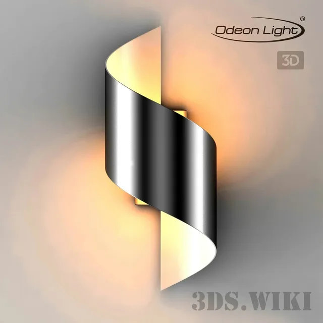 lighting - Wall lamp ODEON LIGHT 3800 / 5WL BOCCOLO 3D Model