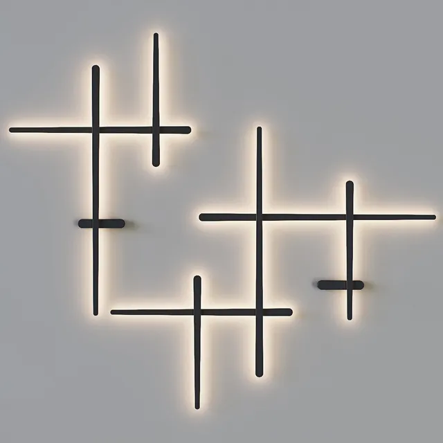 lighting - Wall Lighting Sticks 3D Model