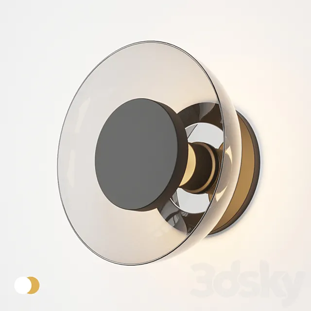 Lightology AURA WALL LIGHT By Marset 3D Model