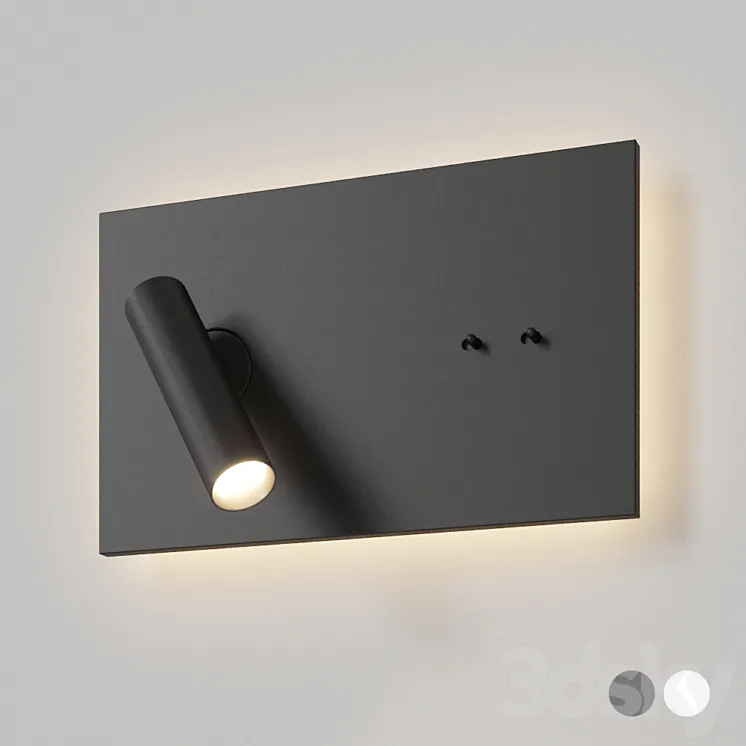 Lightology EDGE READER MINI WALL SCONCE By Astro Lighting 3D Model Free