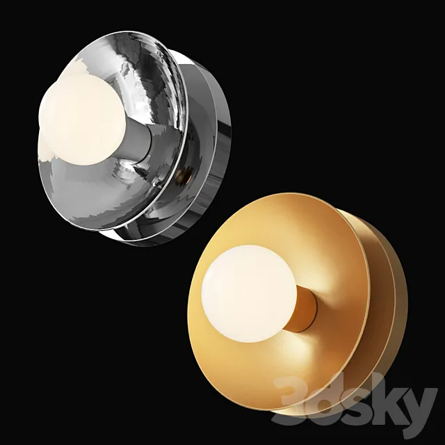 Lightology JULIEN WALL CEILING LIGHT By Hudson Valley Lighting 3D Model