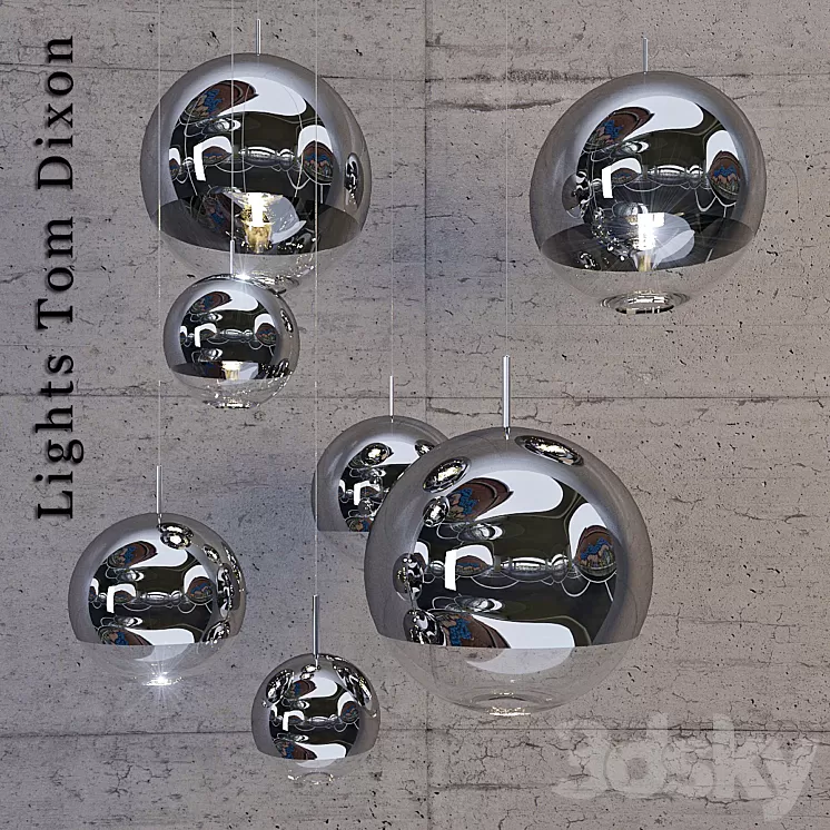 Lights Tom Dixon 3D Model