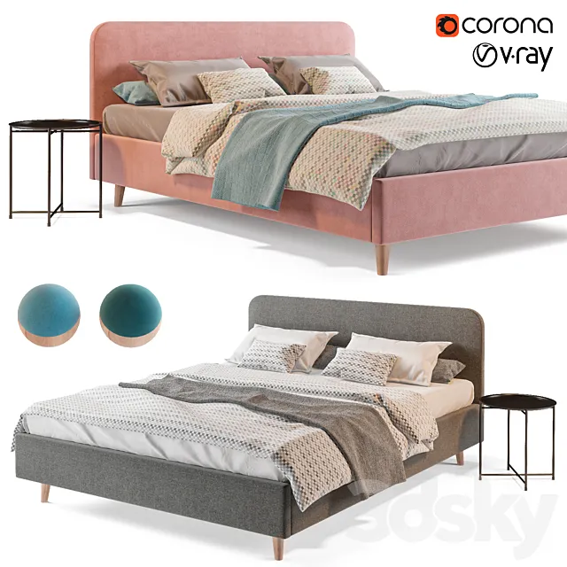 Lightsey bed divan.ru 3D Model