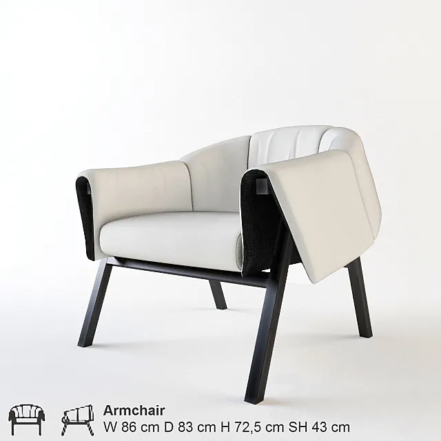 Ligne Roset _ okumi 3D Model