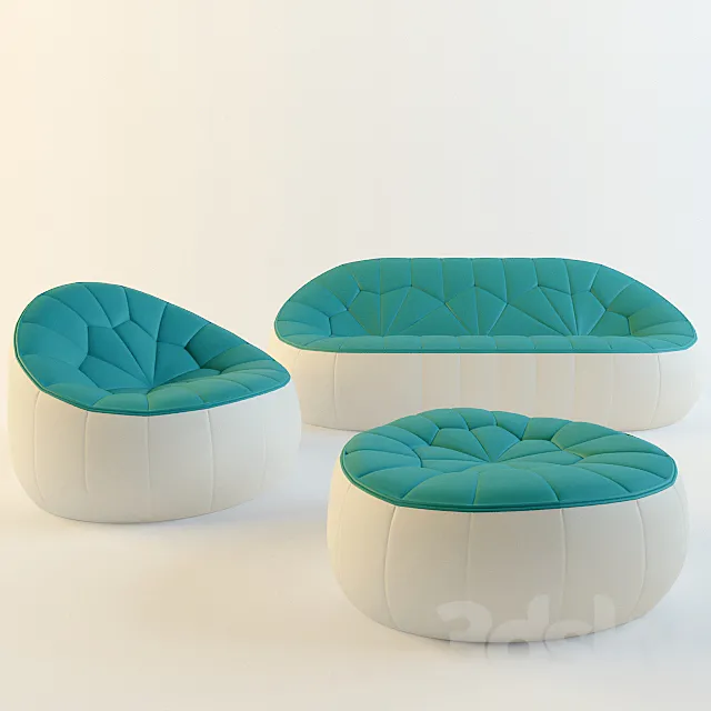 Ligne Roset _ Ottoman 3DModel