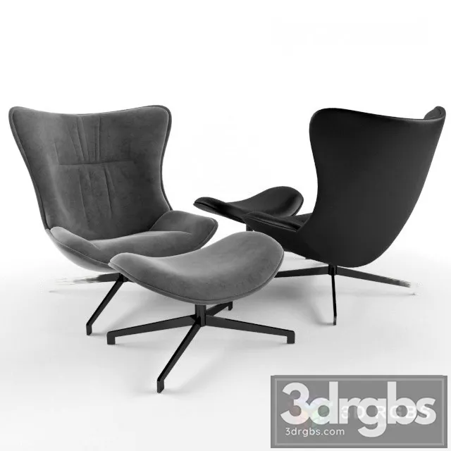 Ligne Roset Amy Armchair 3D Model Free