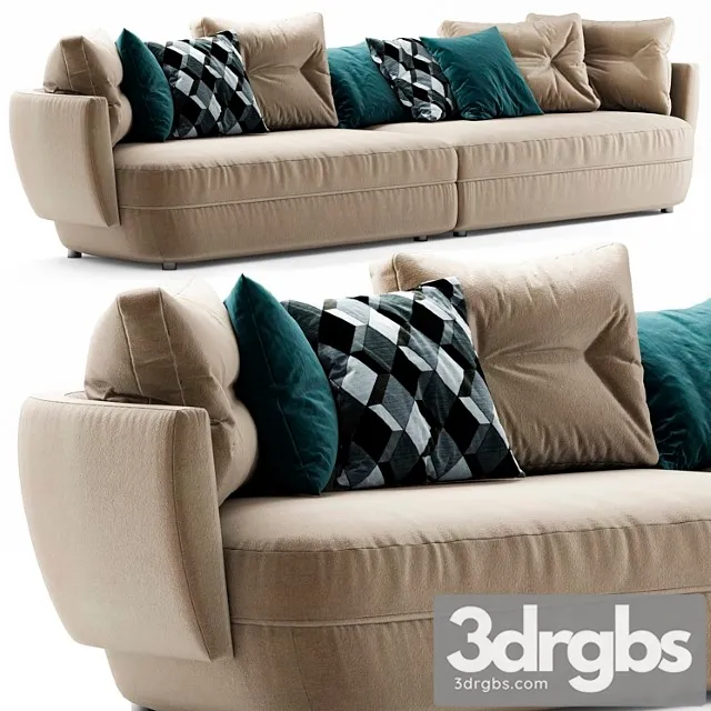 Ligne roset ipanema 2 3D Model Free