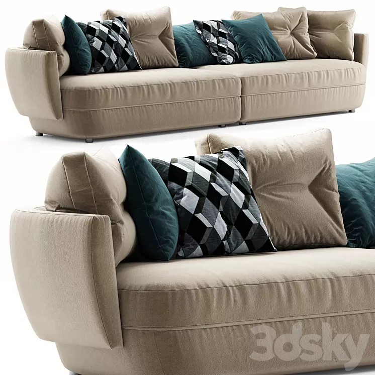 Ligne roset ipanema 3D Model