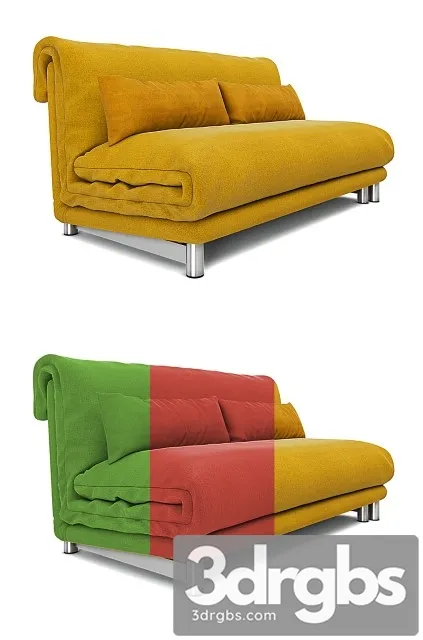 Ligne roset Multy 166 a3200 2 3D Model Free