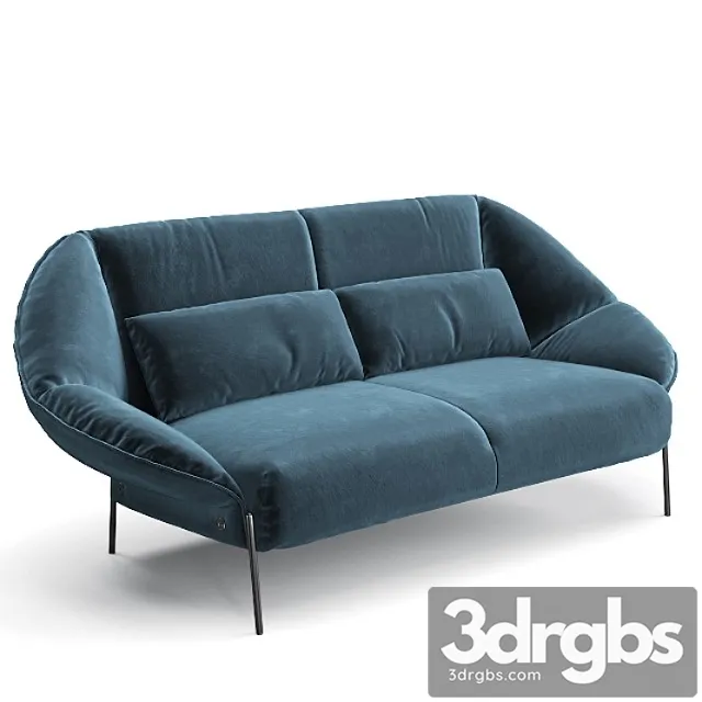 Ligne-roset paipaï sofa 2 3D Model Free