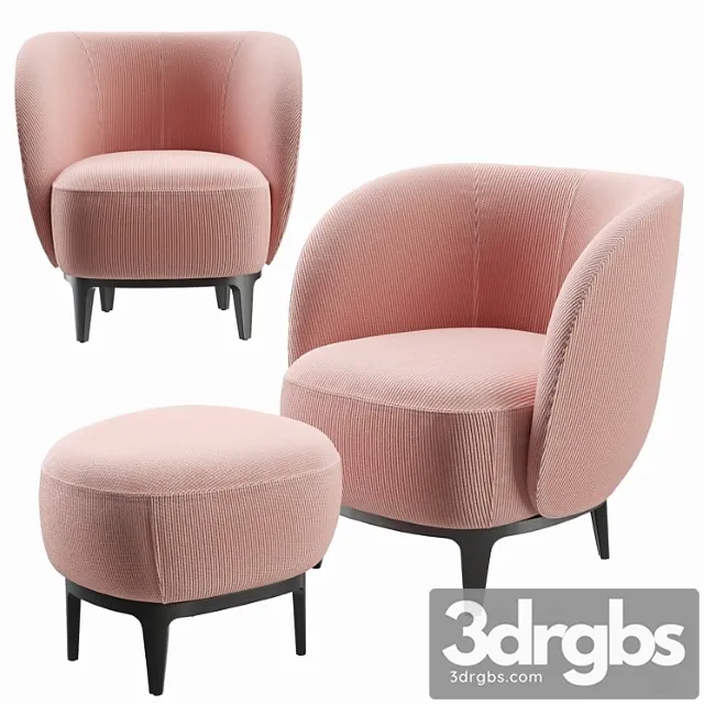 Ligne Roset Soufflot 3D Model Free