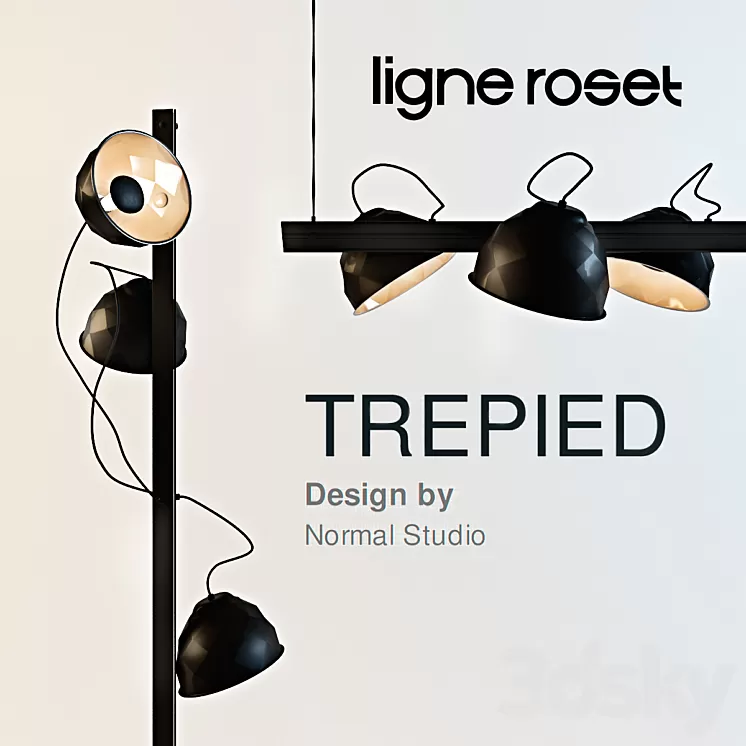 Ligne Roset TREPIED 3D Model