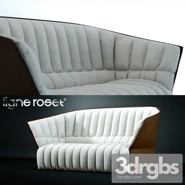 Ligneroset Sofa 3D Model Free
