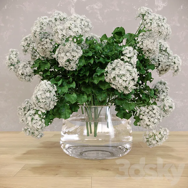 Lilac in vase 3D Model