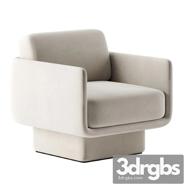 Lilas Chair By Gallotti Radice 3D Model Free