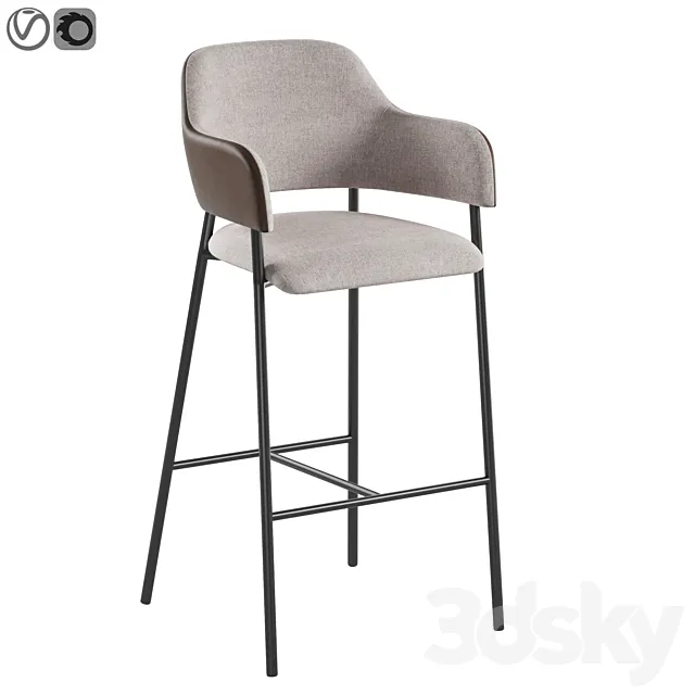 Liliann barstool 3DModel