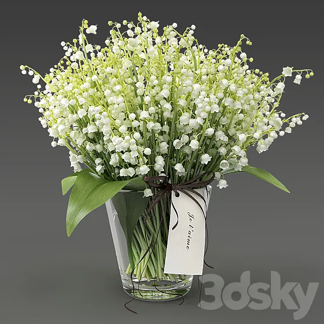 Lilies of the valley 3DModel