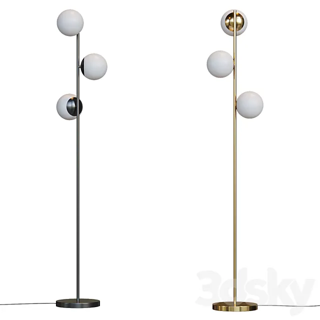 Lilly floor lamp 3D Model