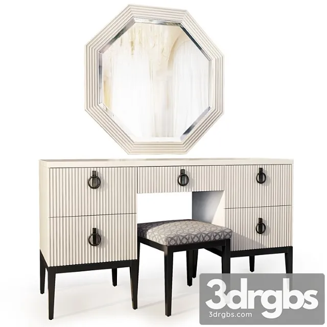 Lima dressing table. dressing table by medusa home 2 3D Model Free