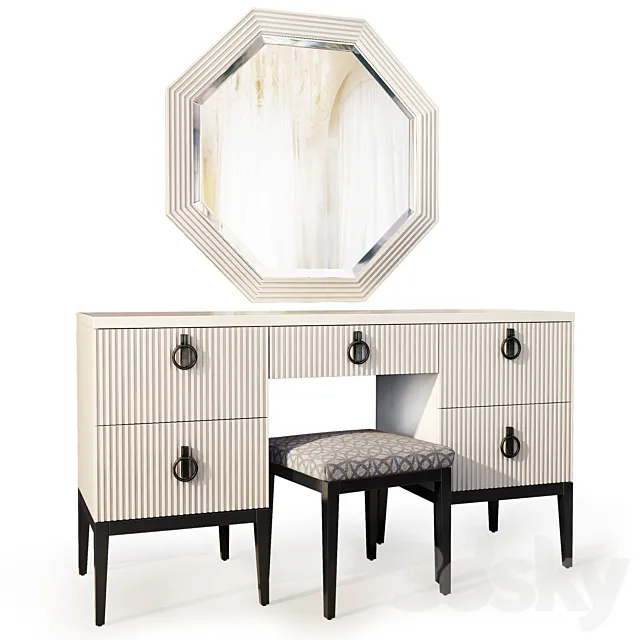Lima dressing table. Dressing table by Medusa Home 3DModel