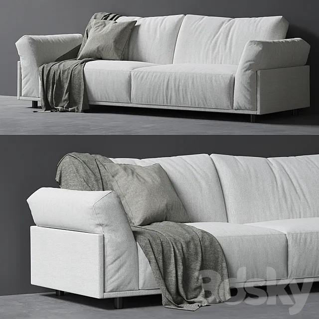 Lima Sofa by Carmenes 3D Model