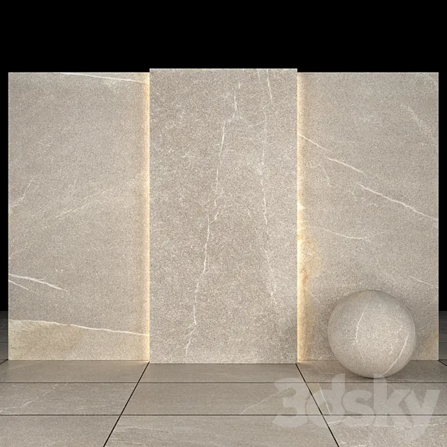 Limestone Gray 3D Model