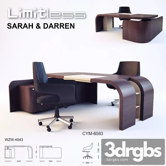 Limitless Sarah Darren 3D Model Free