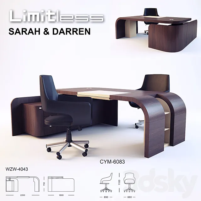 limitless sarah & darren 3D Model