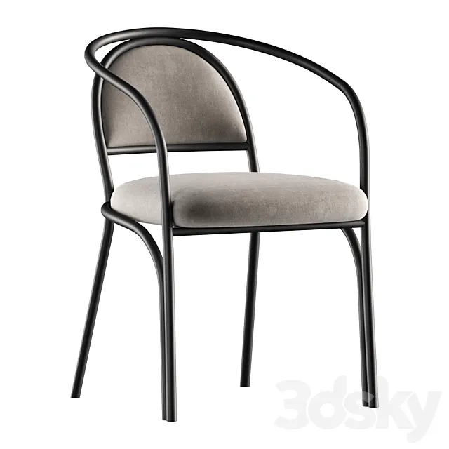 Lindsay dining chair 3D Model