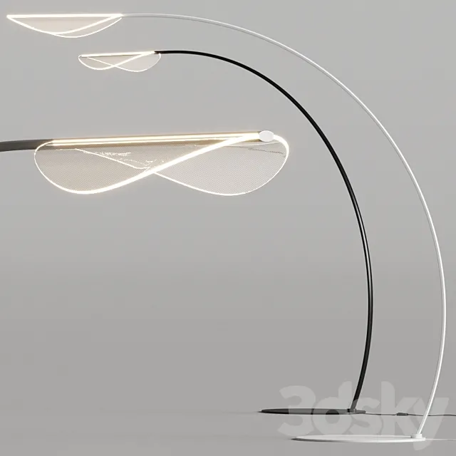 Linea Light _ Stilnovo Diphy Floor Lamp 3DModel