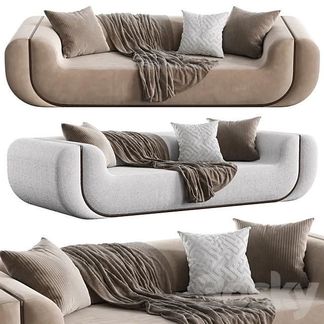 Linea Sofa 3D Model