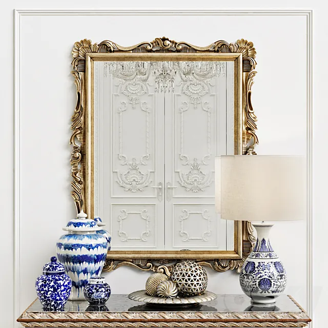 Lineatre Mirror 185062 3D Model