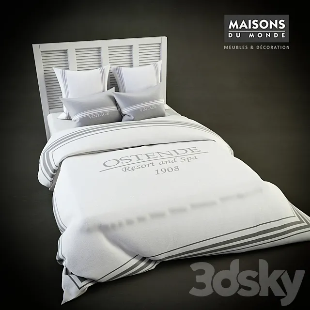 Linens Maisons Du Monde 3D Model