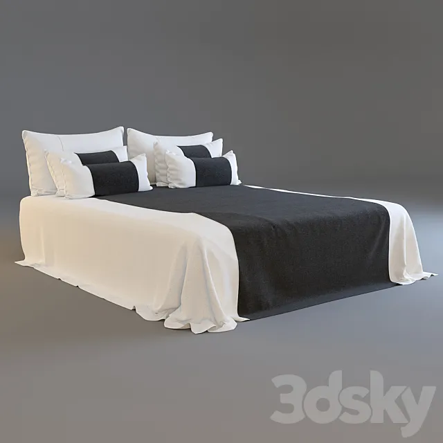 Linens style Kelly Hoppen 3D Model