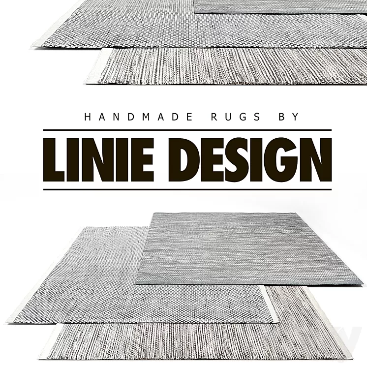 Linie Design Asko Rug Set 3D Model