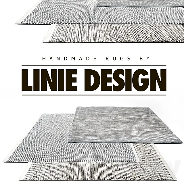 Linie Design Asko Rug Set 3DModel