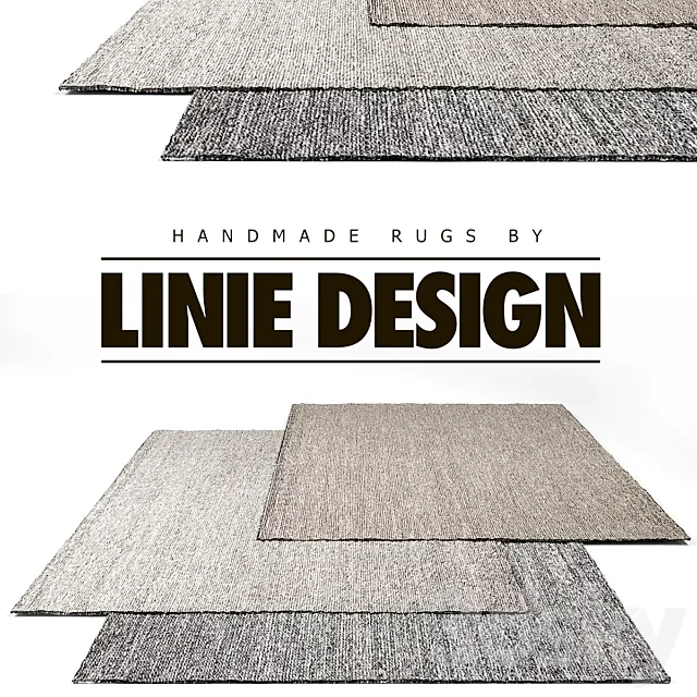Linie Design Rug Set 11 3DModel