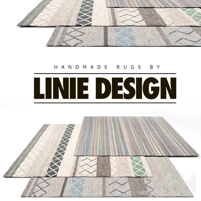 LInie Design Rug Set 13 3D Model