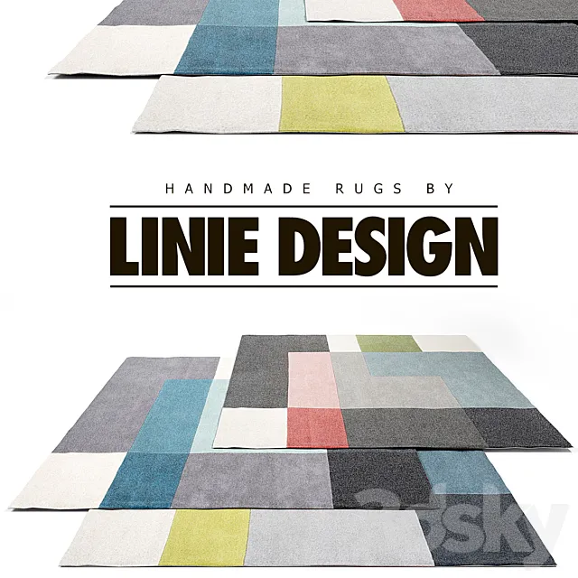 LInie Design Rug Set 17 3DModel