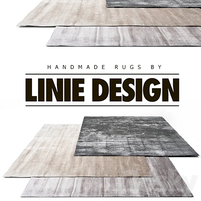 Linie Design Rug Set 9 3DModel