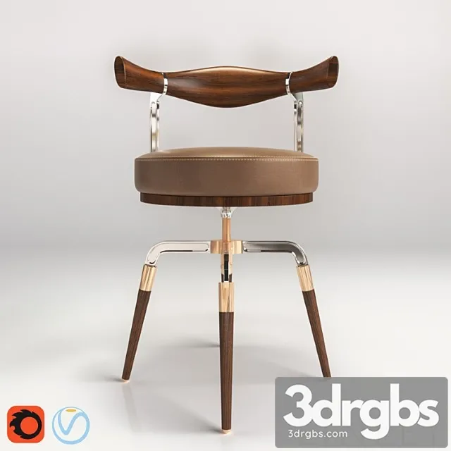 Linley Rifle Chair 3D Model Free