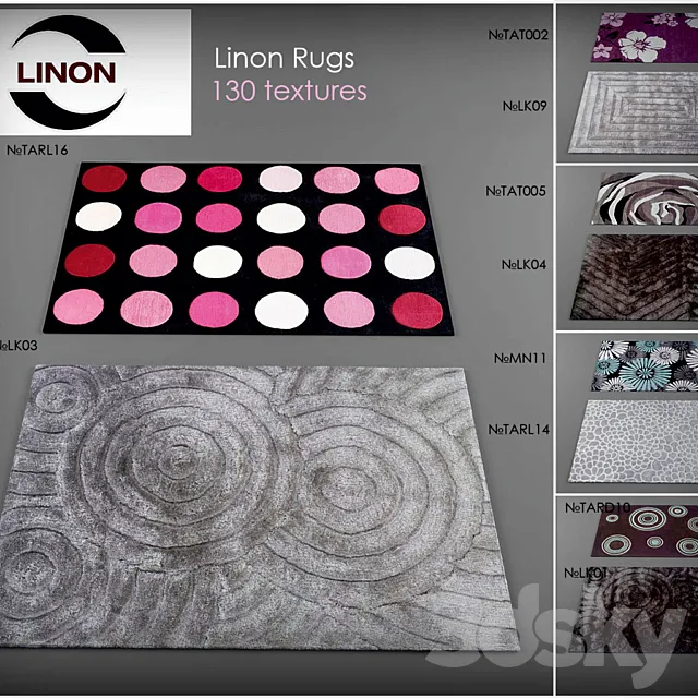 Linon rugs 3D Model