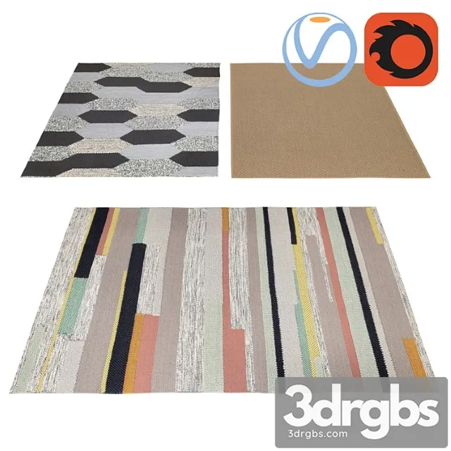 Lint-free carpets ikea 01 3D Model Free