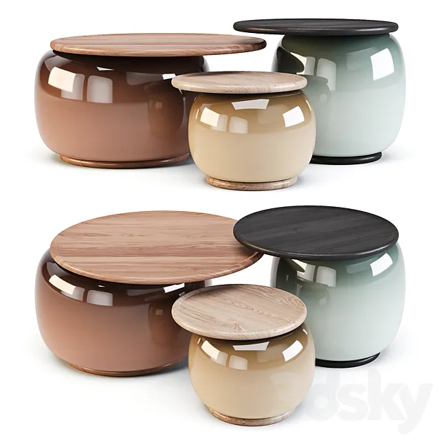 Linteloo: Balanced - Coffee Tables 3DModel